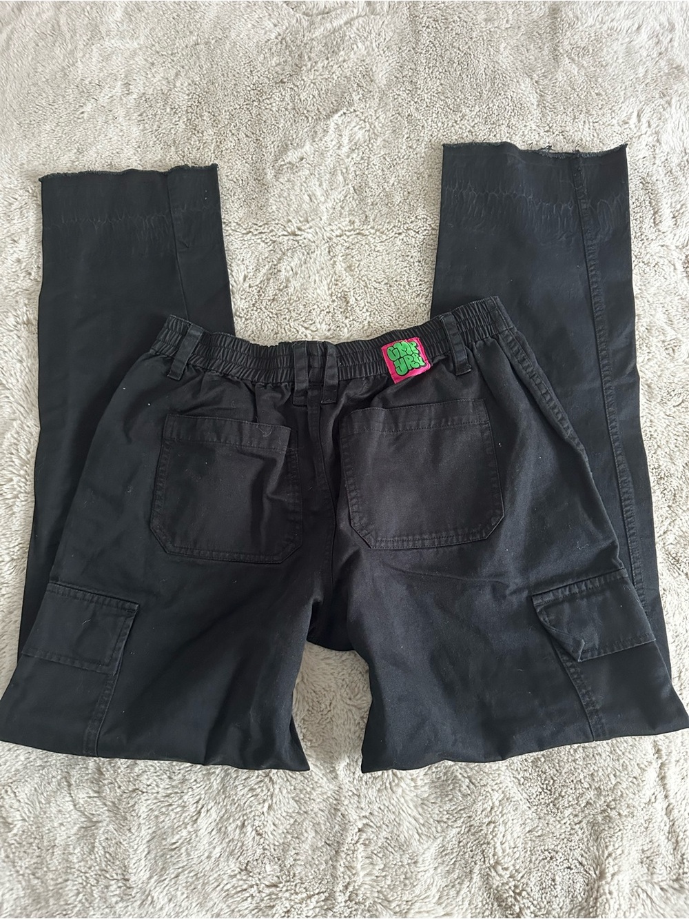 Empyre Black Cargo Jumpsuit